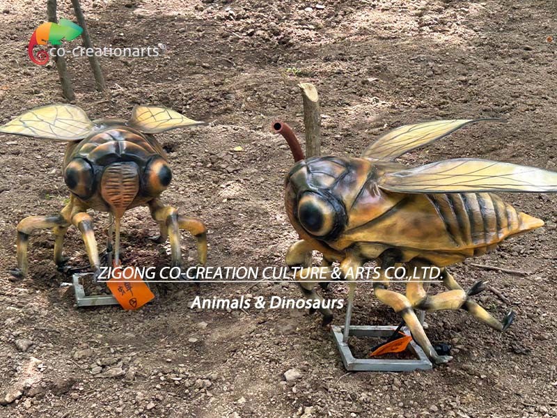 Garden Decoration Cicada Animatronic Insect Lifelike Movement