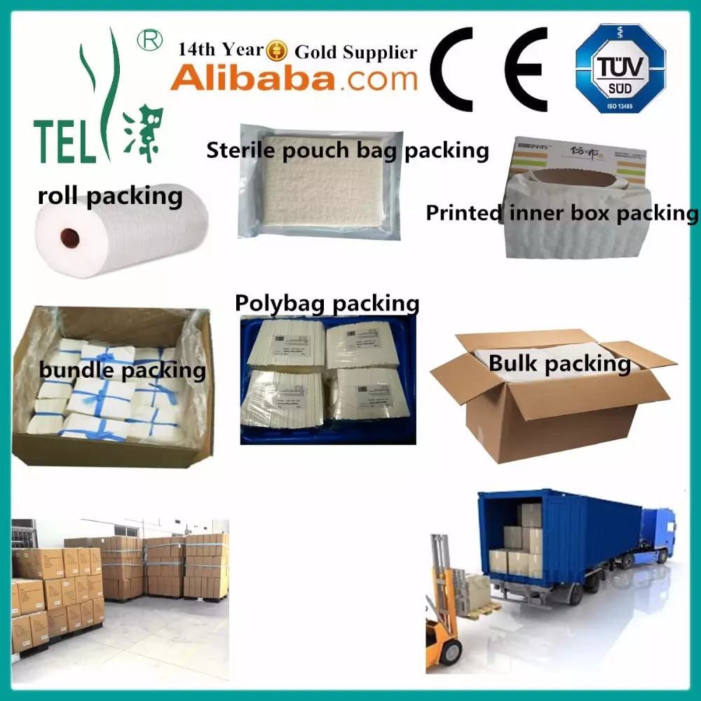 260cm Width Wood Pulp Disposable Surgical Towels