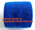 veterinary colored sport waterproof horse medical non-woven elastic cohesive