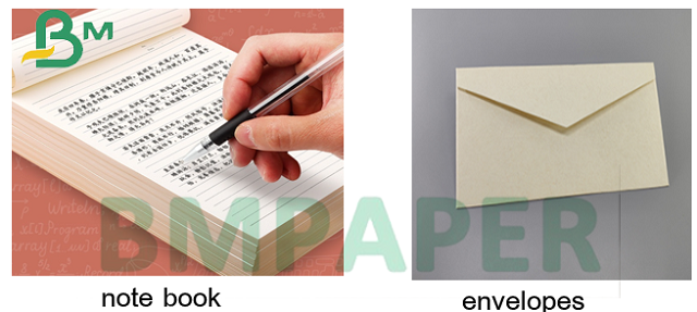 70# 80#  Uncoated Offset Cream Paper Sheet For Publish Book 8.5" x 11"