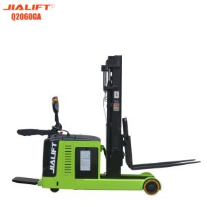 China Electric Reach Walkie Stacker 2000kg 6000mm Electric Reach Forklift wholesale