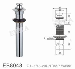 China brass basin waste for south american market design,basil basin waste wholesale