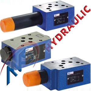 China Load Sensing Hydraulic Electric Control Valve Pilot Operated Sandwich Plates Valves wholesale