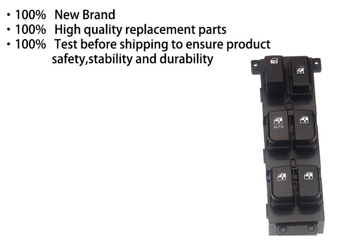 Automatic Hyundai Electric Window Switch High Fe Six Key Blue Light