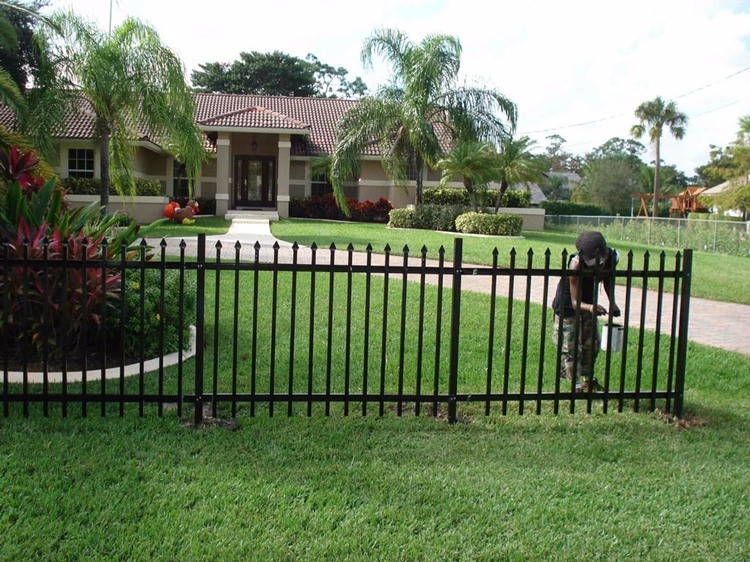 Australia SYDNEY welded garrison steel fencing panels