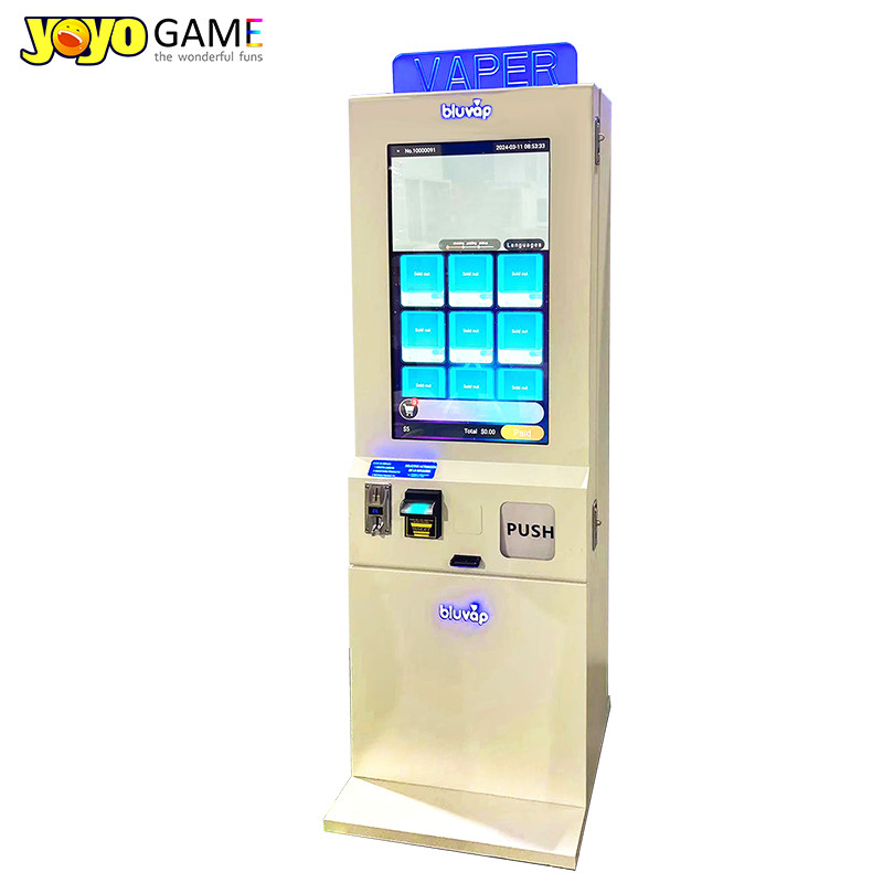 Bar Outdoor Touch Screen Automatic Cigarette Vending Machine With Coin and Bill Acceptor