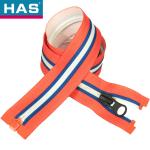 Non Lock Waterproof Zippers Smooth Flexible Zipper Customized