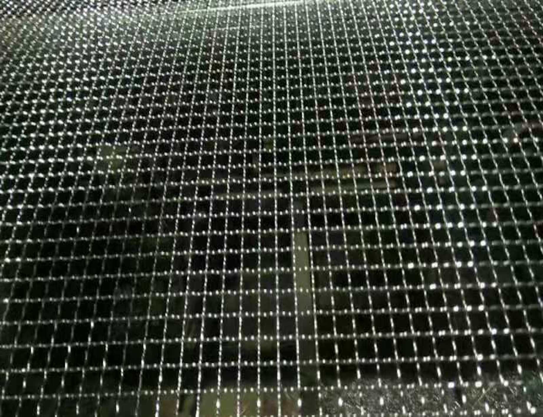 1 24 Mesh SS201 Crimped Wire Mesh Rolling Before Weaving