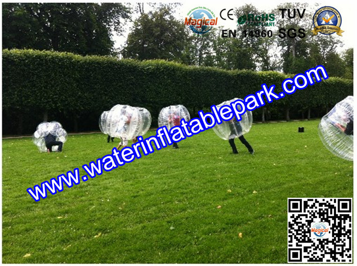 Professional Inflatable Human Bubble Football Ball for School