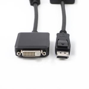 China DP Male To DVI Female Adapter Cable 200mm Gold Palted For PC TV Electronic Connection wholesale