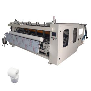 China 14KW paper roll Making Machine , Roll Slitter Rewinder Toilet Paper wholesale