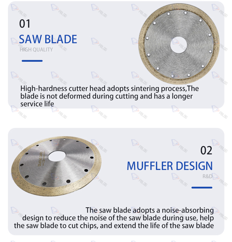 PBLOG Diamond Grit Circular Saw Blades Class Cutting Glass Machinery Accessory