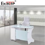 Classic Tempered Glass Office Computer Desk Glass Executive Office Desk