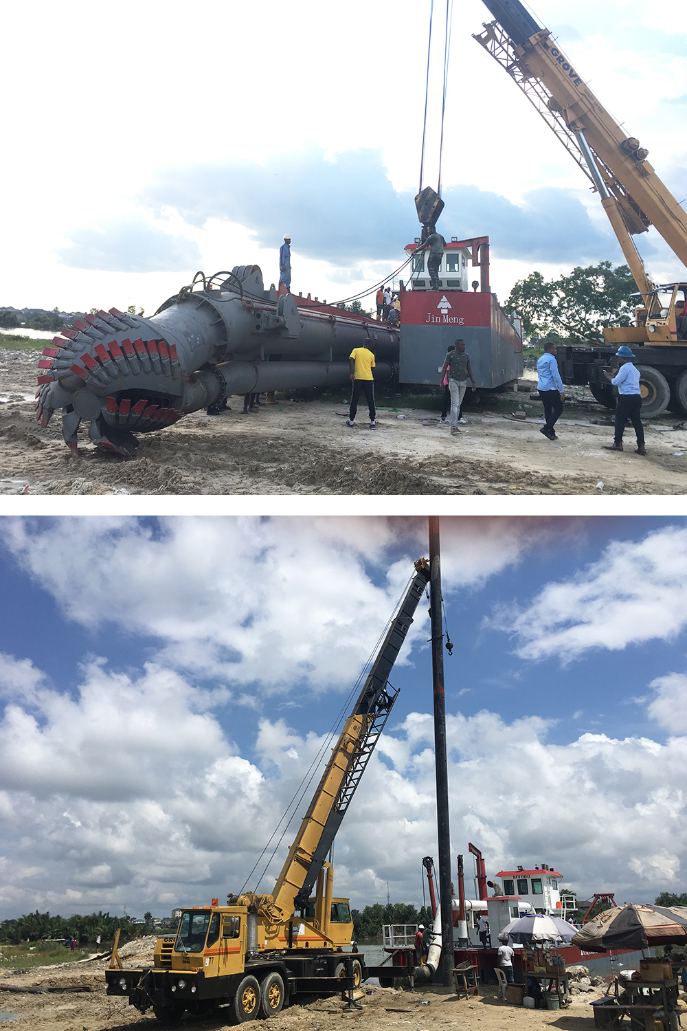 Dredger Installation and Training