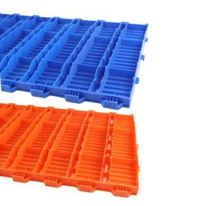 China Pure PP Plastic Slatted Floor Low Maintenance Smooth Surface wholesale