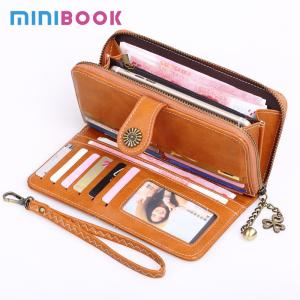China Low MOQ Mix Models Women's Long Zipper Wallet Newest Anti-Theft Selection wholesale