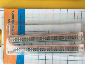 China Transparent Self Adhesive Solderless Bread Board ABS 25 Points wholesale
