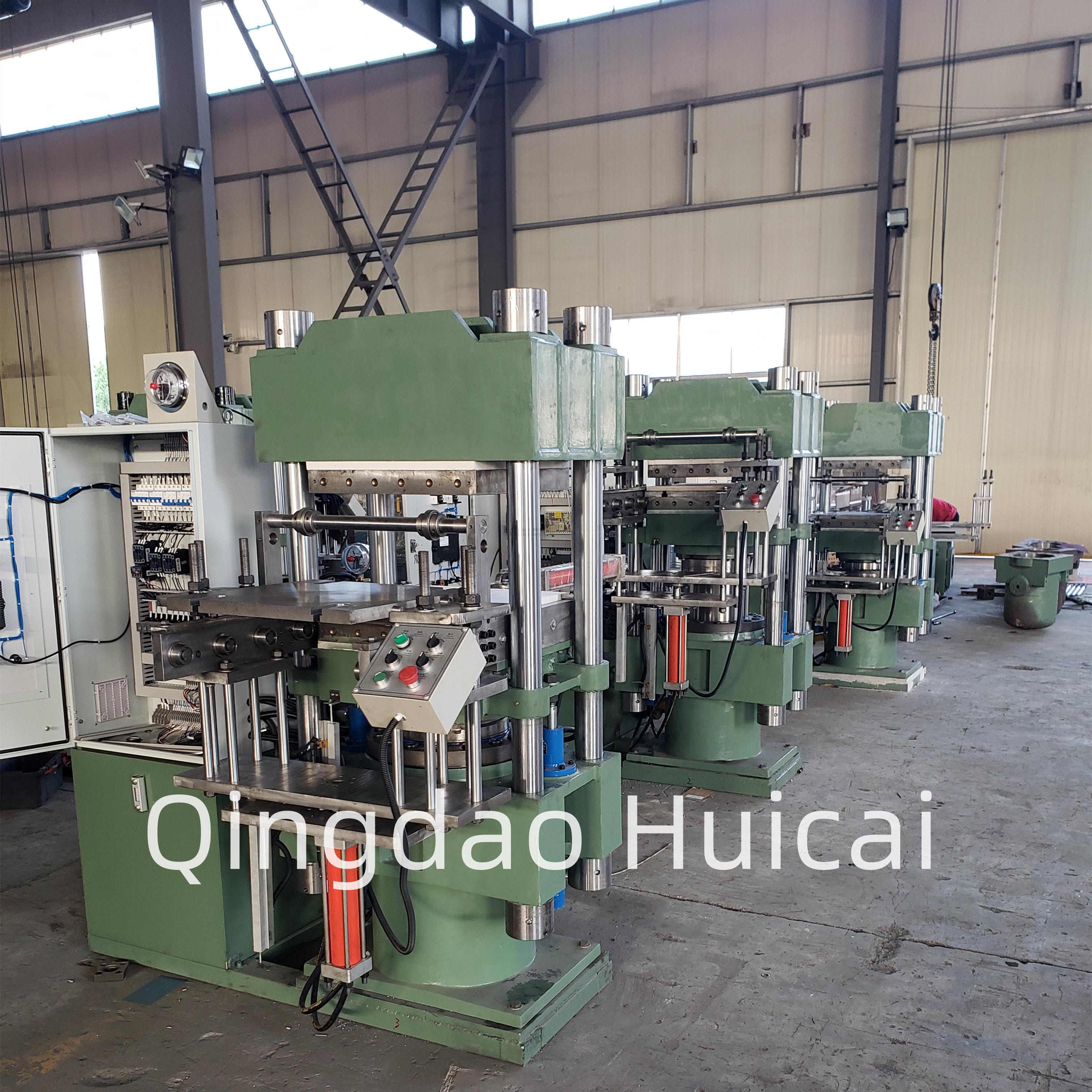 1 Working Layer Steam Calefaction Column Type Rubber Vulcanizing Press for Industrial