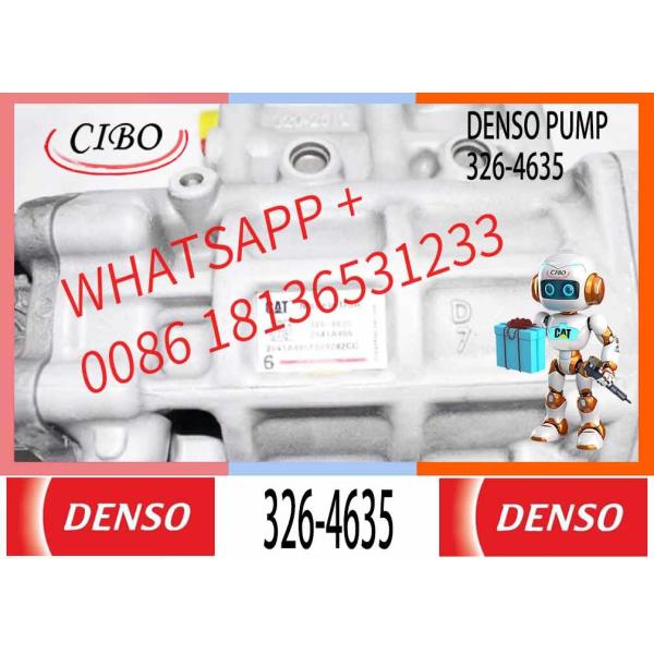 Construction Machinery Parts C6.4 320D E320D excavator fuel Injection pump 3264635 326-4635 for spare parts