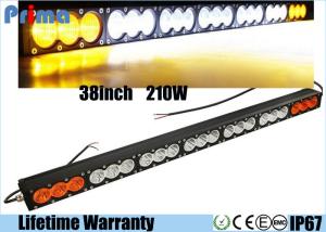 China 38&quot; 210W Cree Led Light Bar Amber White Sopt Flood Straight Off Road Truck 4WD wholesale