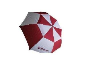 China Telescopic Folding Golf Umbrella , Ladies Vented Umbrella Fibreglas Frame wholesale