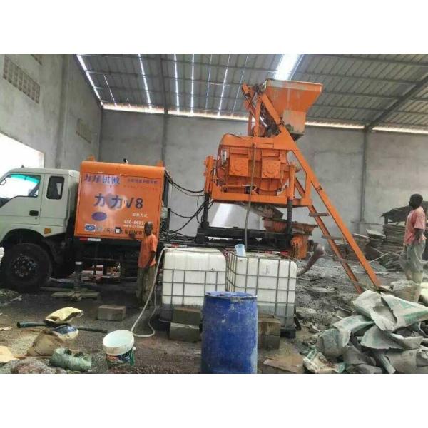 30m3/H 8Mpa Truck Mounted Diesel Concrete Mixer Pump