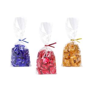 China Transparent Cellophane Gift Wrap Bags For Thanksgiving / Birthday Party wholesale