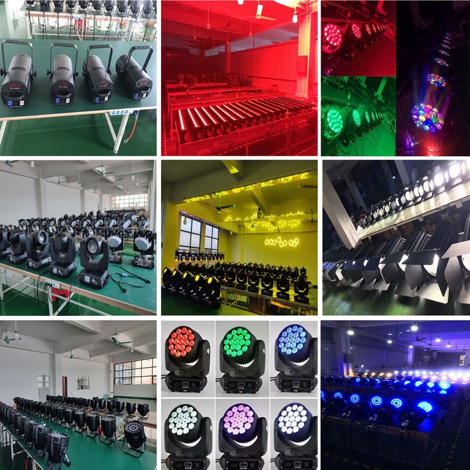 High Brightness Concert LLED Moving Head Light 7 X 40W AC 100V~240V