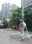 resin spray gun with fiber chopper