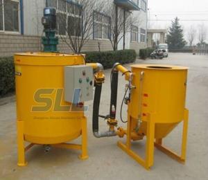China Hydraulic High Pressure Grout Mixer Machine Special Design Seal Structure For The Pump wholesale