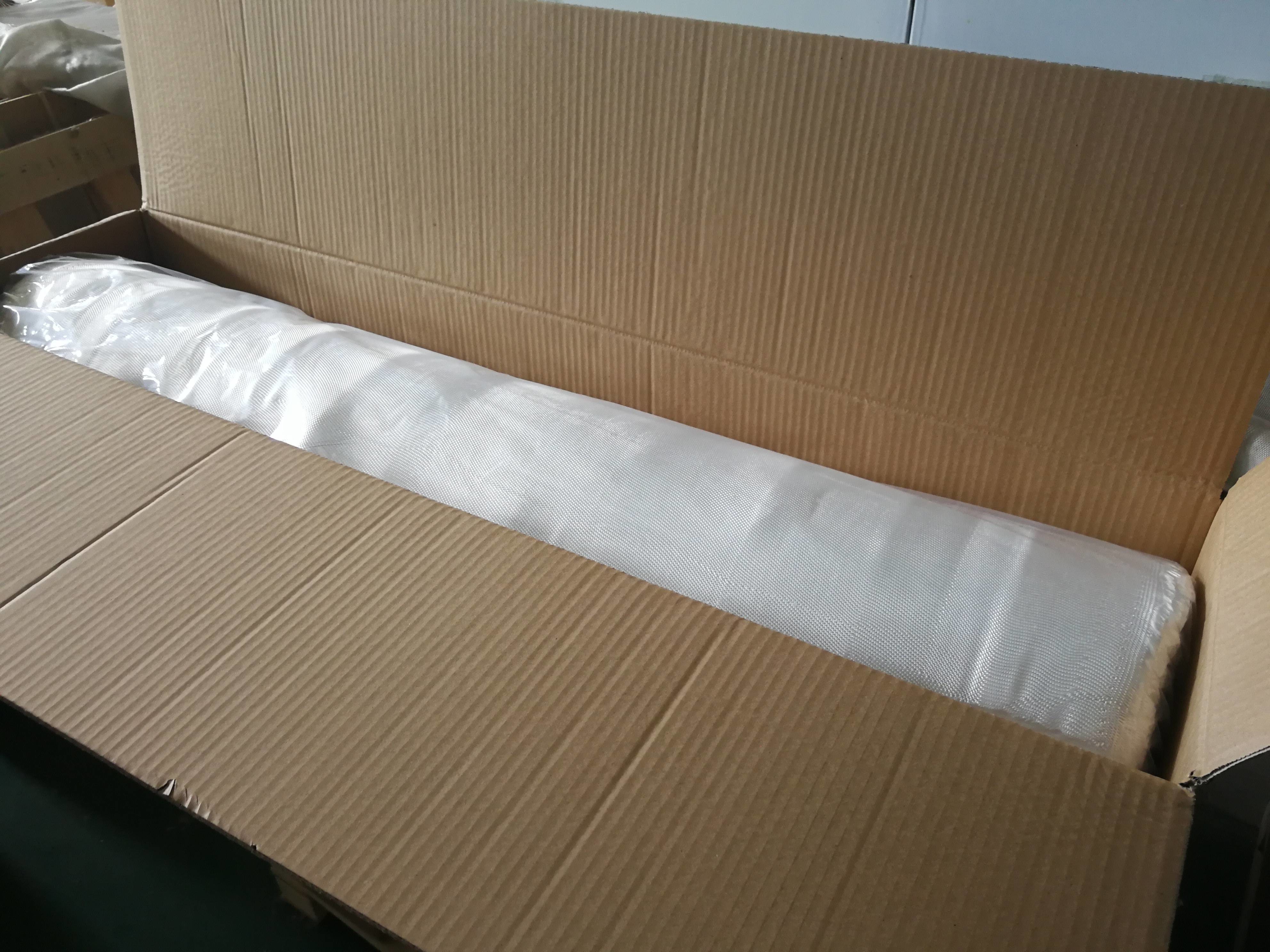 Acid Pickled Plain 0.26mm Woven Glass Fibre Fabric