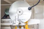 Efficiency Two Tracks Toilet Paper Kitchen Log Saw Towel Cutting Machine 150cuts