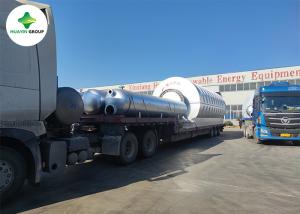 China Scrap Auto Tyre Pyrolysis Equipment Intermittent Horizontal Rotating wholesale