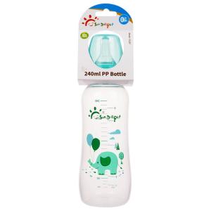 China 110℃~120℃ PP Polypropylene 8oz 240ml Infant Baby Bottles wholesale