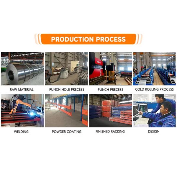 Adjustable Heavy Duty Industrial Pallet Racking Metal Storage Rack TUV ISO Approved