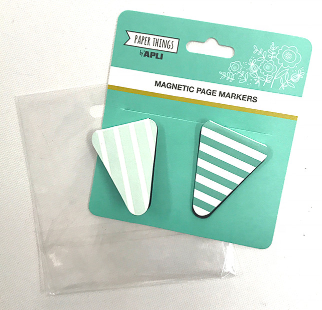 Mini Marks Triangle Magnetic Bookmark Page Marker For Book Reading