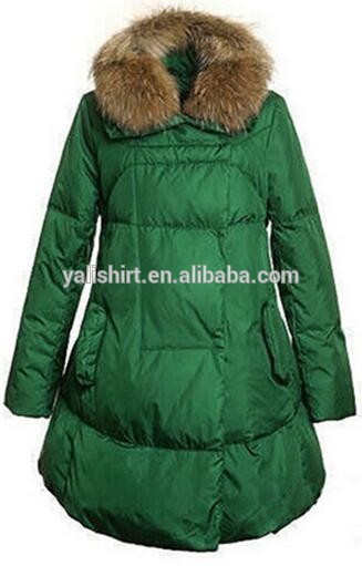New design winter pregnancy clothing high quality green maternity coat jacket