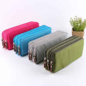 China Large Capacity Pencil Case School Pen Case Supplies Pencil Storage Bag Students Pencil Cases Big Pen Box Pouch Stationery wholesale
