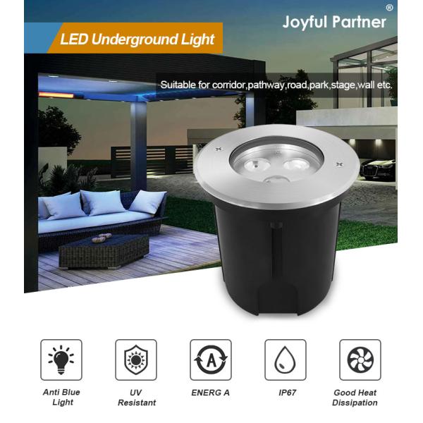 Underground LED Parking Light 3W 6W 9W COB Inground Outdoor Path Lights