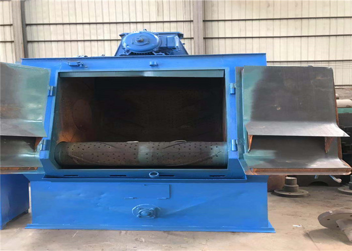 Abrator Type Tumble Blast Machine Field Installation With 14t/H Work Capacity