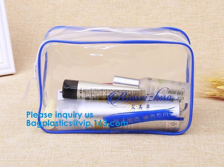 Airline Carry On Cosmetic Bag Quart Sized Packing Organizer,Makeup Brush Bag Travel Makeup Pouch Sundry Bag Passport
