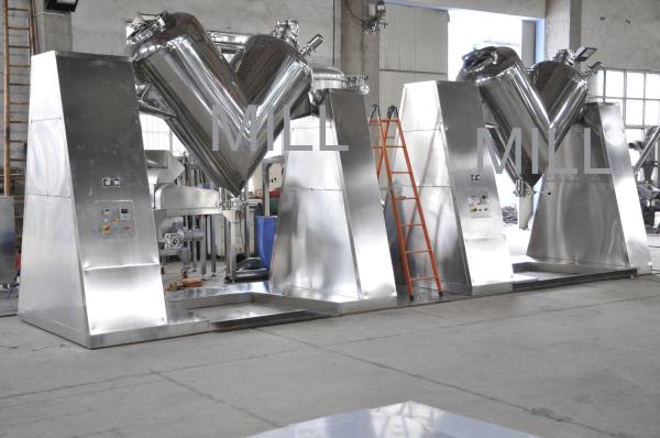 Food Spices V Powder Mixer Stainless Steel Food Mixing Machine Free Spare Parts
