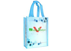 China Large Capacity Custom Shopping Bags , Laminated Non Woven Reusable Bags wholesale