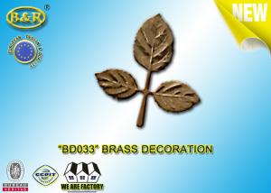 China Ref No BD033 Brass Leaf Tombstone Decoration Bronze Leaves Material Copper Alloy wholesale