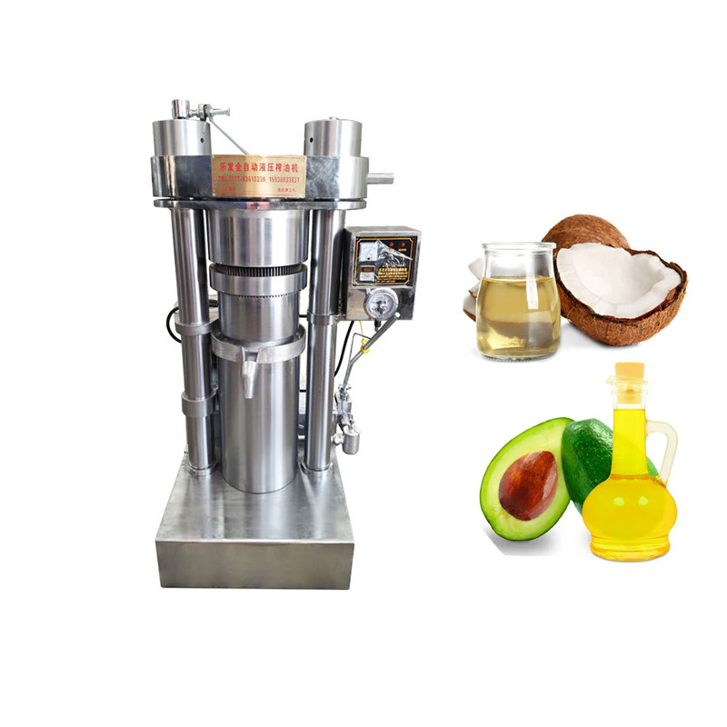 Cold / Hot Press Avocado Extraction Machine With 250mm Oil Cake Diameter