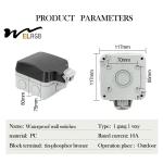 MPS22 Weatherproof Switches IP66 Weatherproof Outlet Box