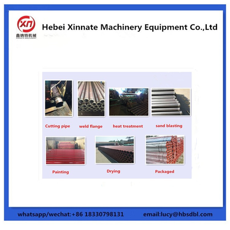 Concrete Transfer Pump Truck Boom Pipe High Pressure Low Pressure
