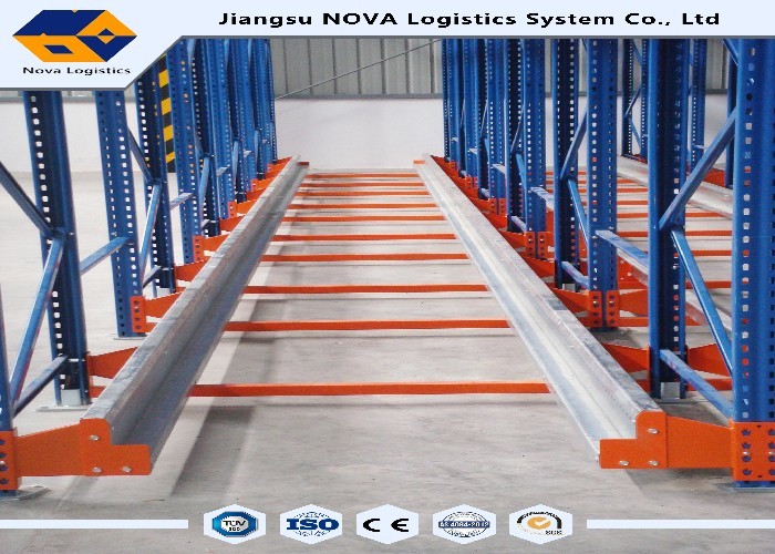 Adjustable Shuttle Storage System Semi Automatic With Radio Controlled Vehicles