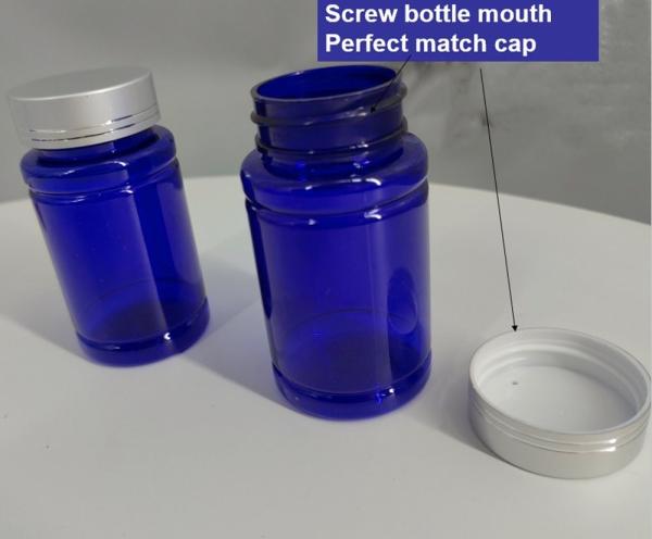 Cod Liver Oil fish oil Plastic capsule medicine Bottle PET 120ml Empty