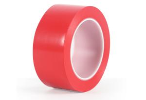 China Red Self Adhesive PVC Tape 50mm For Communications Wiring wholesale